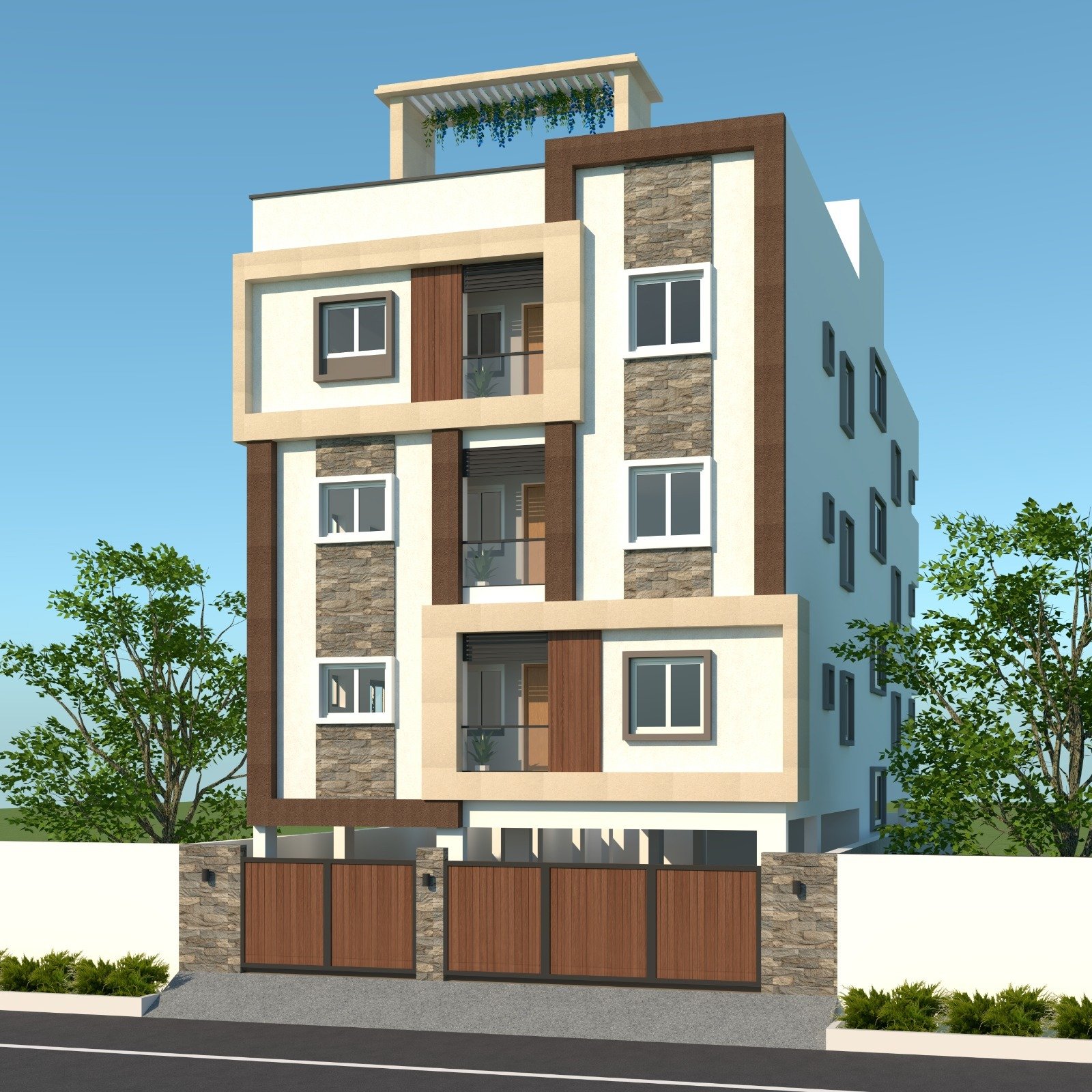 1bhk,3bhk flates near aathanur